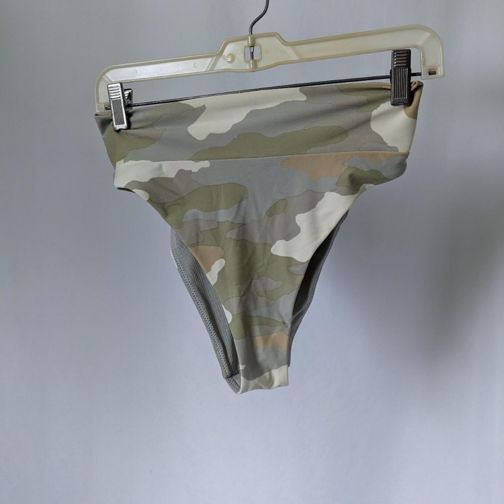 Camo high cut cheeky Aerie bikini bottoms